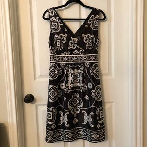 White House Black Market Silk Lined Dress